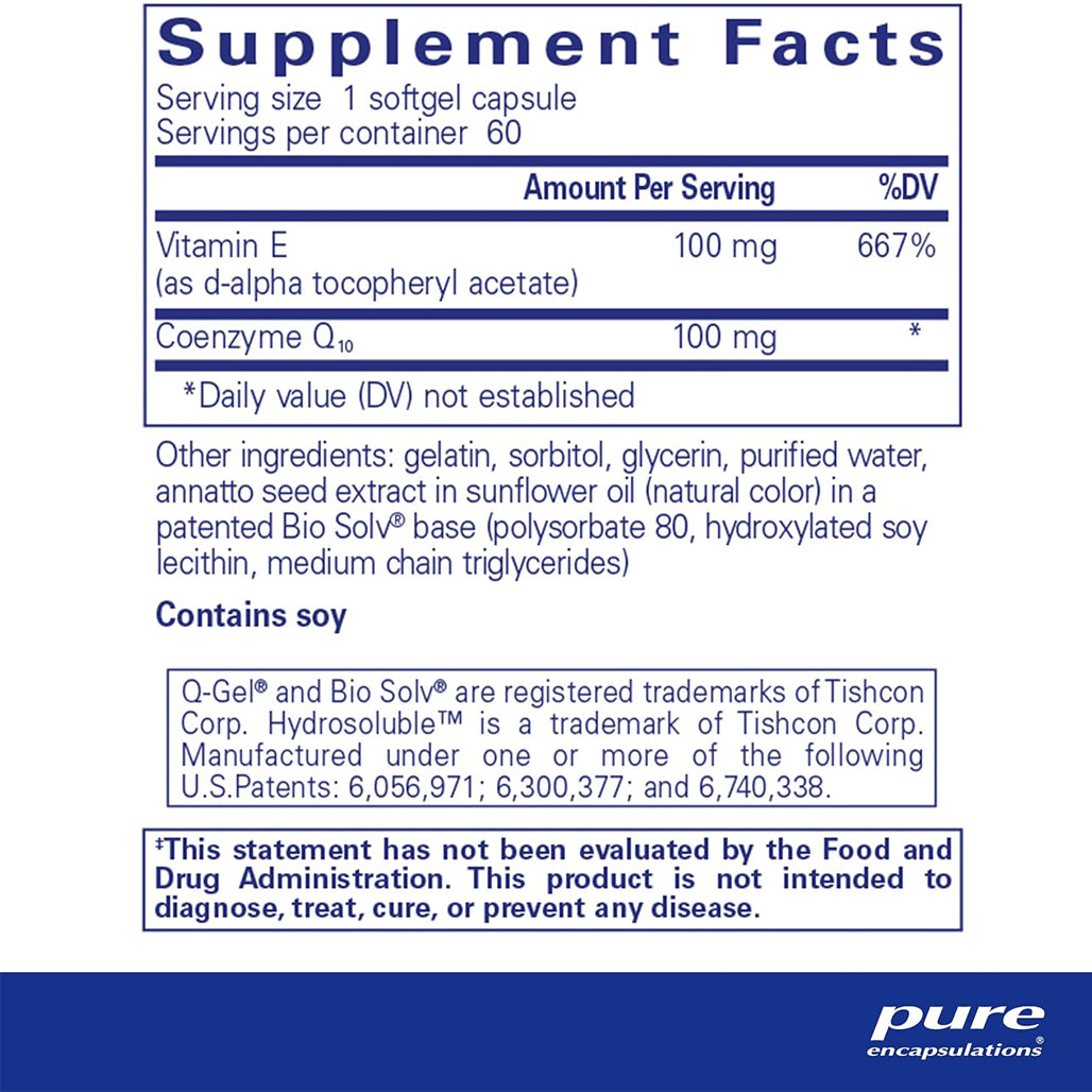 Q-Gel 100 mg Pure Encapsulations