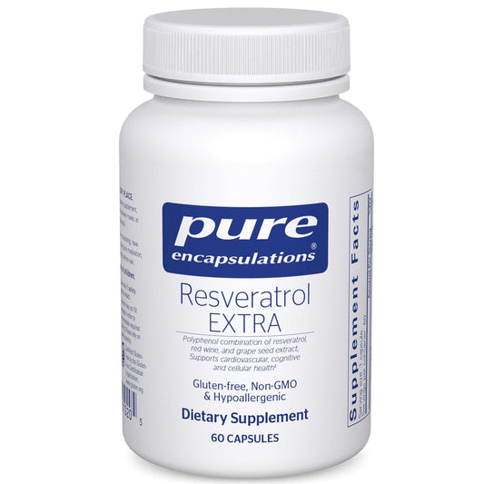 Pure Encapsulations Resveratrol EXTRA 60 Capsules