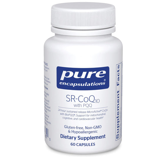 Pure Encapsulations SR-CoQ10 with PQQ bottle