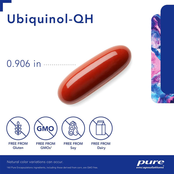 Pure Encapsulations Ubiquinol-QH 200 mg supplement