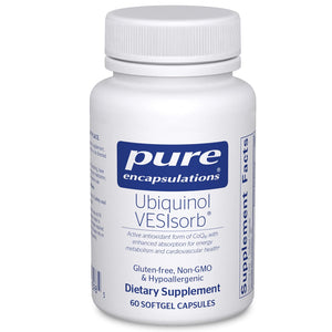 Pure Encapsulations Ubiquinol VESIsorb bottle
