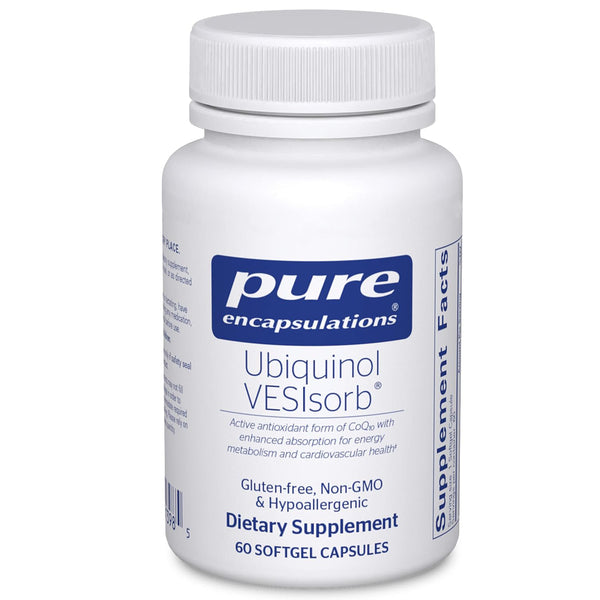 Pure Encapsulations Ubiquinol VESIsorb bottle
