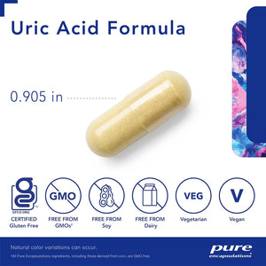 Pure Encapsulations Uric Acid Formula supplement