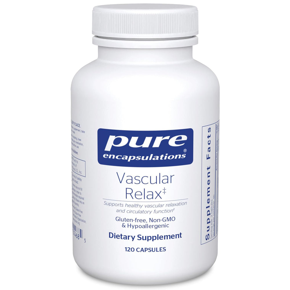 Pure Encapsulations Vascular Relax bottle