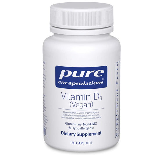 Pure Encapsulations Vegan Vitamin D bottle