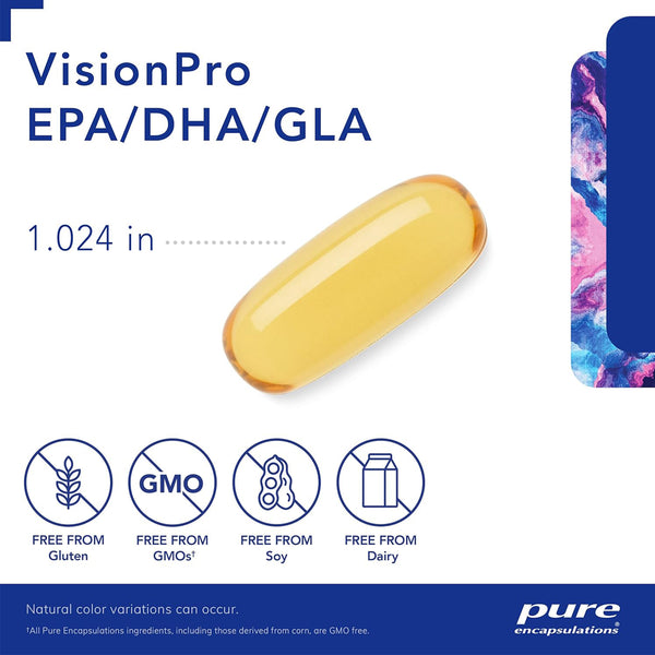 Pure Encapsulations VisionPro EPA/DHA/GLA supplement