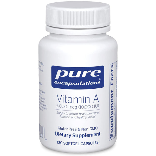 Pure Encapsulations Vitamin A bottle