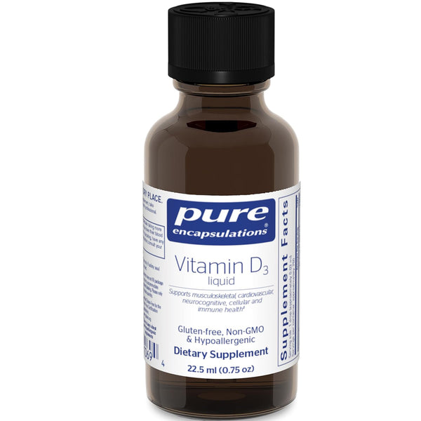 Pure Encapsulations Vitamin D3 liquid - 22.5ml
