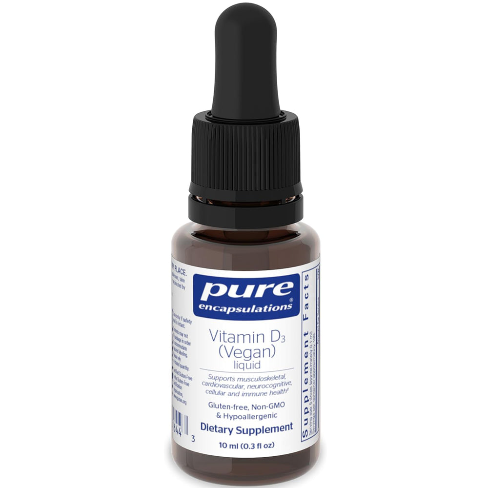 Pure Encapsulations Vitamin D3 Liquid Vegan - 10 ml