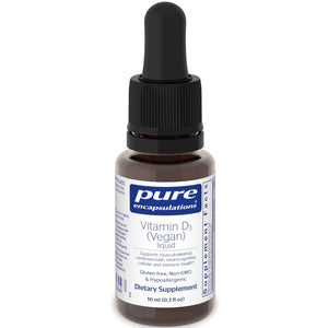 Pure Encapsulations Vitamin D3 Liquid Vegan - 10 ml