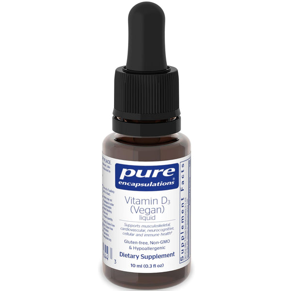 Pure Encapsulations Vitamin D3 Liquid Vegan - 10 ml