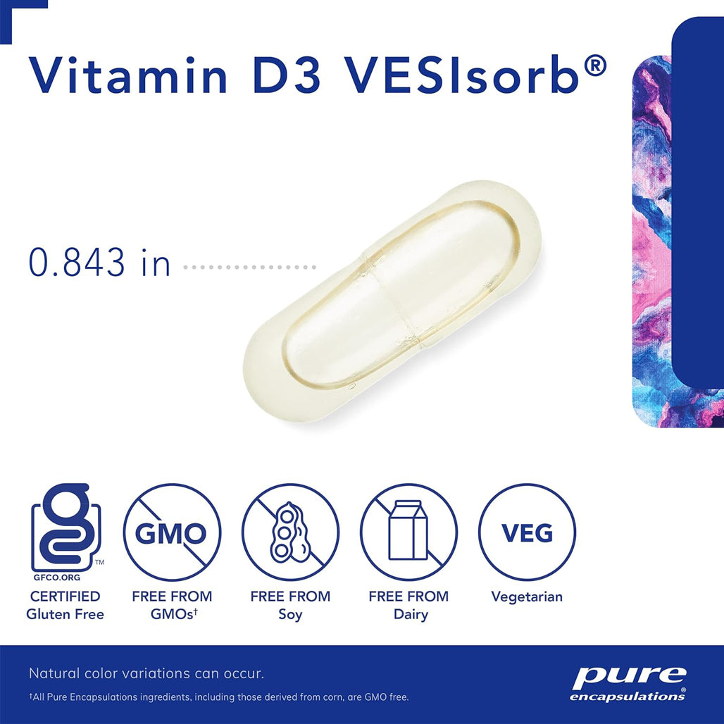 Vitamin D3 VESIsorb Pure Encapsulations