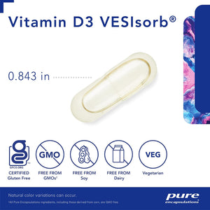 Pure Encapsulations Vitamin D3 VESIsorb