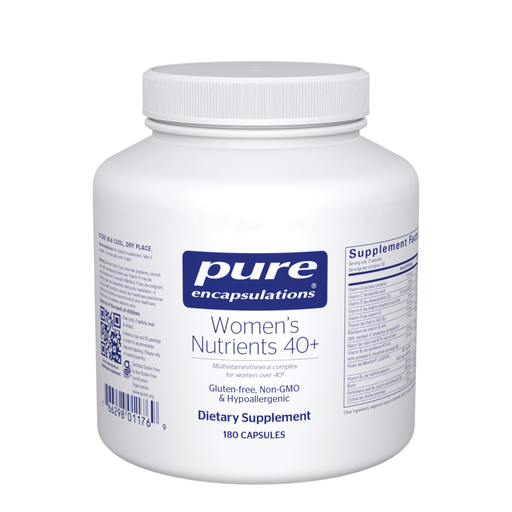 pure encapsulations womens nutrients