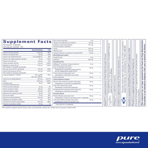 Pure Encapsulations Women's Nutrients supplement ingredients