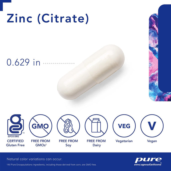 Zinc (citrate) 30 mg