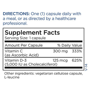 Vitamin D-3 [5,000 IU] Metabolic Maintenance