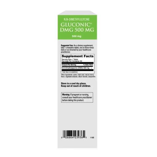 Gluconic DMG 500 mg Davinci Labs