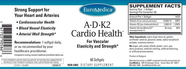 A-D-K2 Cardio Health EuroMedica