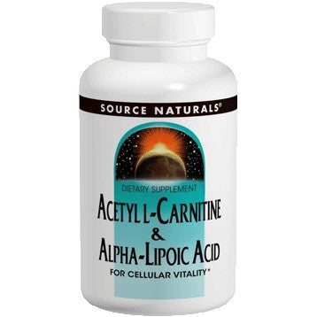 Acetyl L-Carnitine-Alpha Lip. Acid Source Naturals