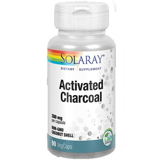 Activated Charcoal 280 mg Solaray