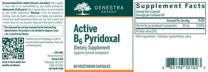 Active B6 Pyridoxal Genestra