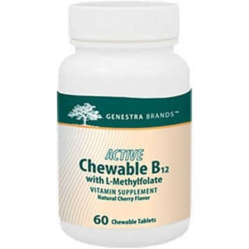 Active Chew B12 w/L-Methylfolate Genestra