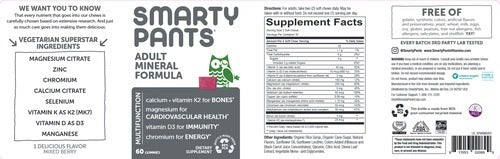 Adult Mineral Complete SmartyPants Vitamins