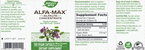 Alfa-Max 525 mg Natures way
