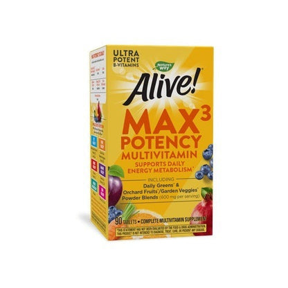 Alive Max3 Daily Multi-Vitamin Natures way
