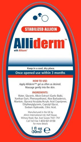 Alliderm Gel 30 mL Allimax International Limited