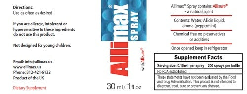 Allimax Rescue Spray Allimax International Limited