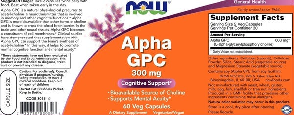 Alpha GPC NOW