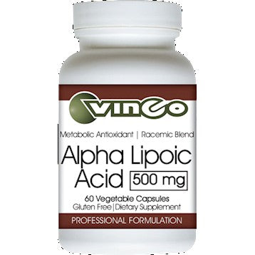 Alpha Lipoic Acid 500mg Vinco