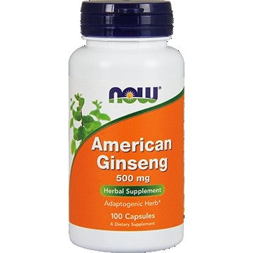 American Ginseng 500 mg NOW