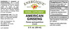 American Ginseng 2 fl oz Energique