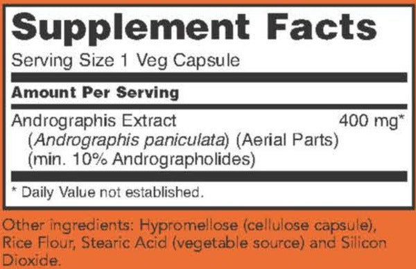 Andrographis Extract 400 mg NOW