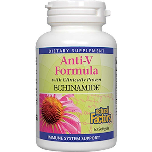 Natural factors Anti v formula with Echinamide - supports immune system health, cleans circulatory system