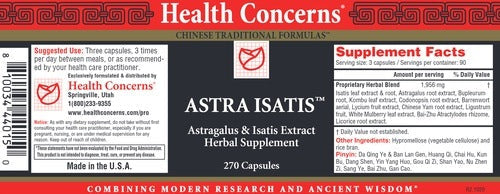 Astra Isatis Health Concerns