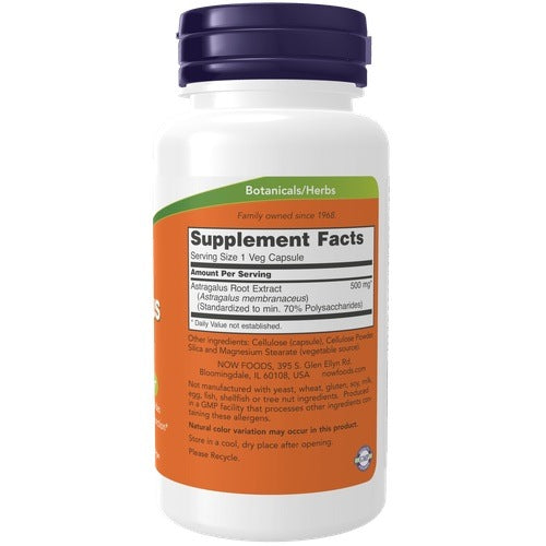 Astragalus Extract 500 mg Now