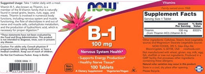 B-1 100 mg NOW