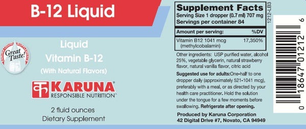 B-12 Liquid Karuna