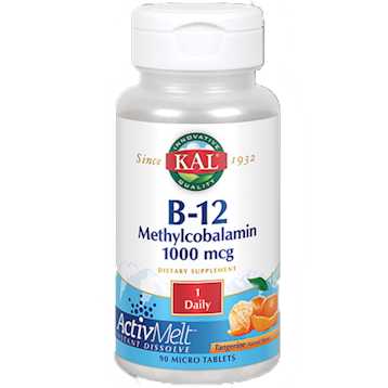 B-12 Methyl 1,000 mcg Tangerine KAL
