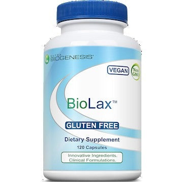 Shop for Nutra BioGenesis' BioLax 120 veg caps | Supports gastrointestinal function