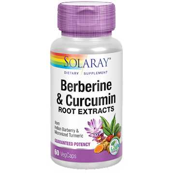 Berberine & Curcumin Root Ext Solaray