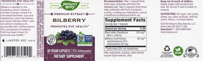 Bilberry Extract Natures way