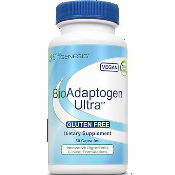 BioAdaptogen Ultra 60 capsules by Nutra BioGenesis | Relief from Stress and promotes overall well-being 