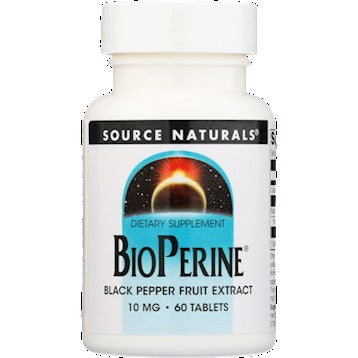 BioPerine 10 mg Source Naturals