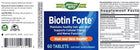 Biotin Forte 5 mg without Zinc Natures way