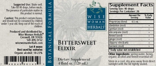 Bittersweet Elixir Wise Woman Herbals